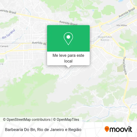 Barbearia Do Bn mapa