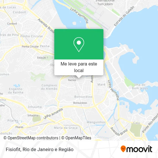 Fisiofit mapa