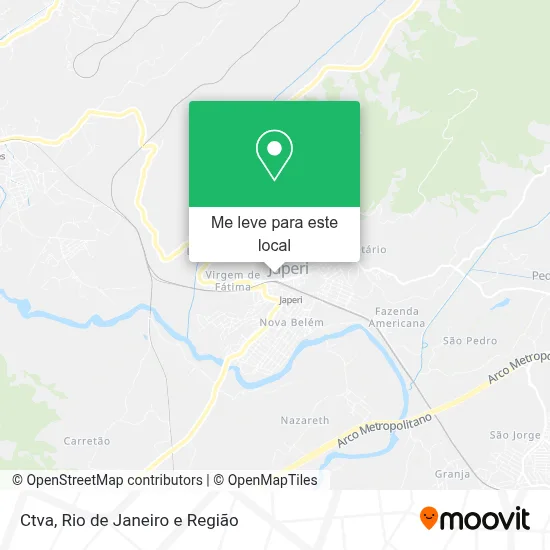 Ctva mapa