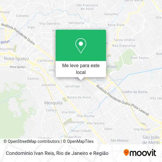 Condominio Ivan Reis mapa