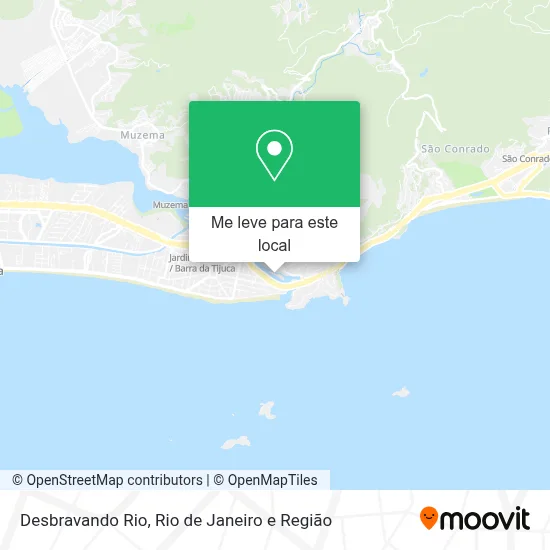 Desbravando Rio mapa