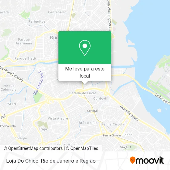 Loja Do Chico mapa