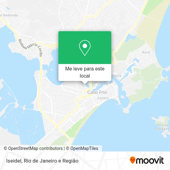 Iseidel mapa