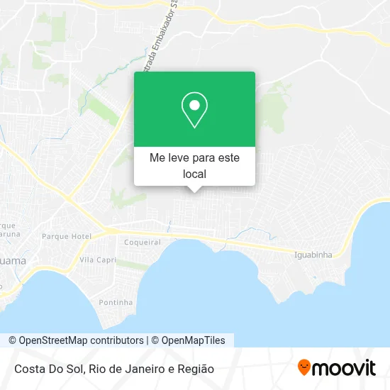 Costa Do Sol mapa