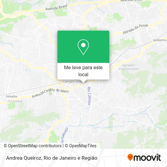 Andrea Queiroz mapa