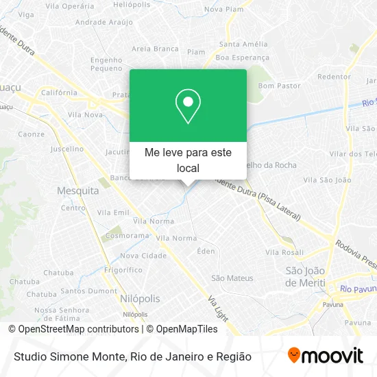Studio Simone Monte mapa