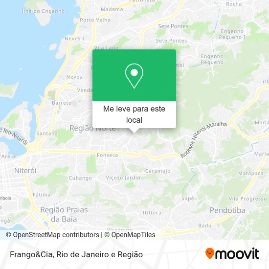 Frango&Cia mapa