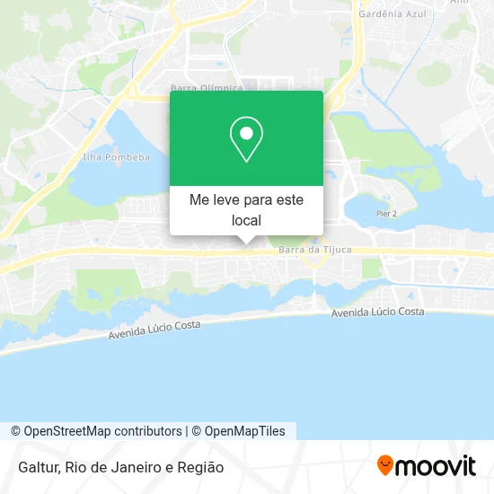 Galtur mapa