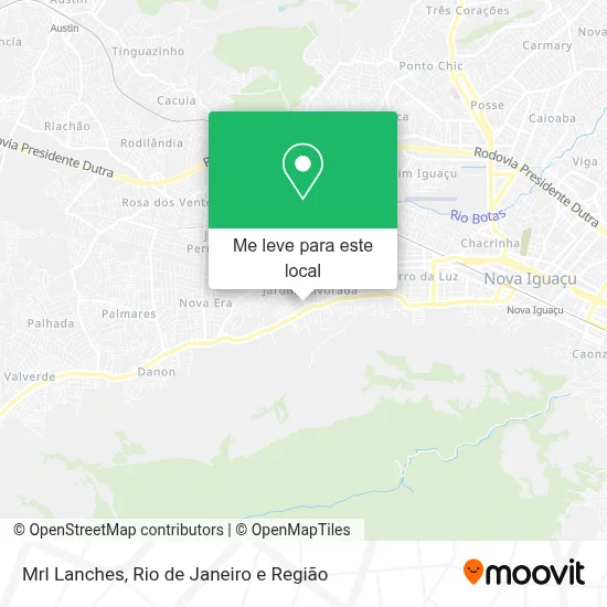 Mrl Lanches mapa