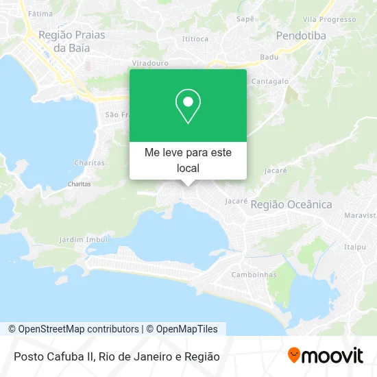Posto Cafuba II mapa
