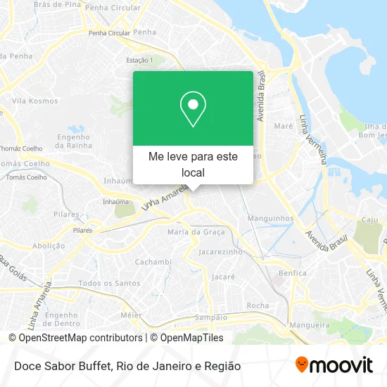 Doce Sabor Buffet mapa