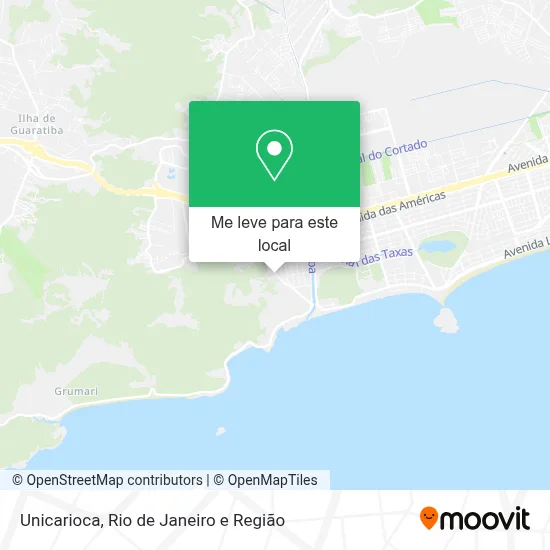Unicarioca mapa