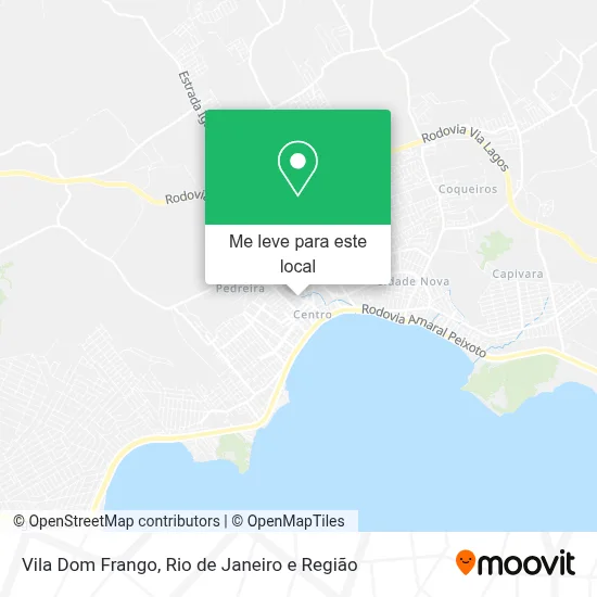 Vila Dom Frango mapa