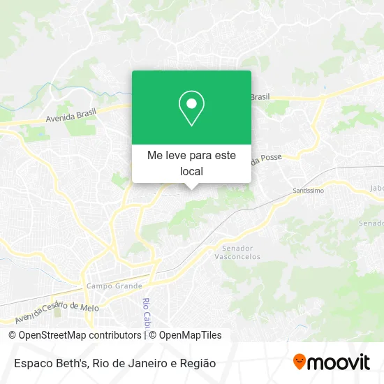 Espaco Beth's mapa