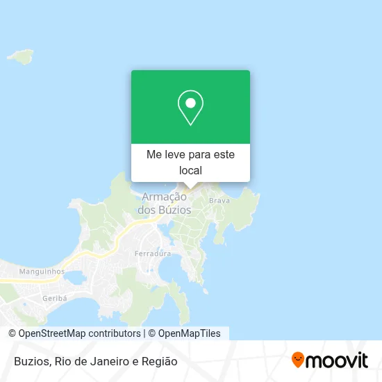 Buzios mapa