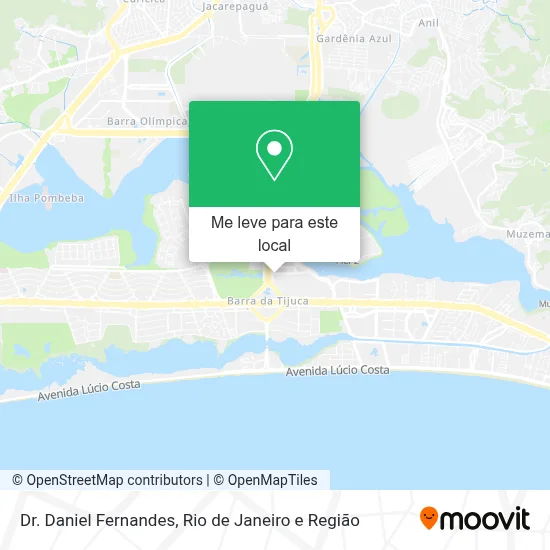 Dr. Daniel Fernandes mapa