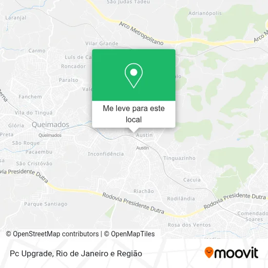 Pc Upgrade mapa