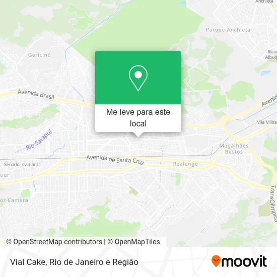 Vial Cake mapa
