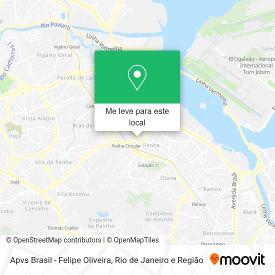 Apvs Brasil - Felipe Oliveira mapa