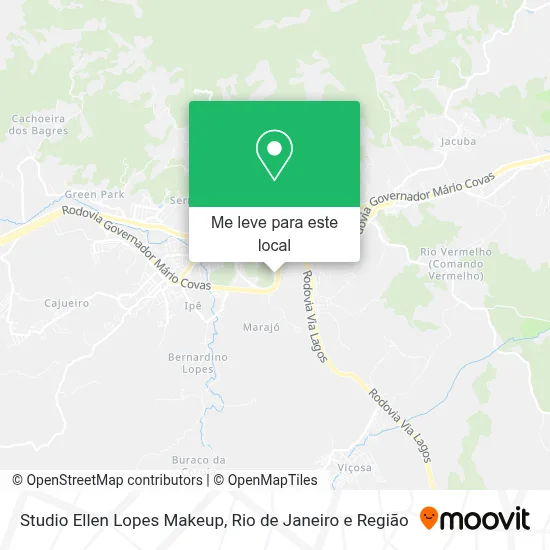Studio Ellen Lopes Makeup mapa