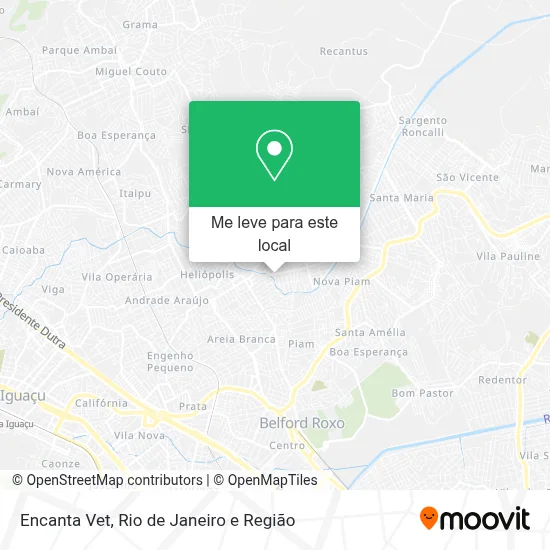 Encanta Vet mapa