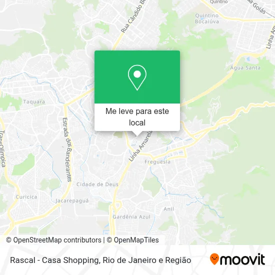 Rascal - Casa Shopping mapa