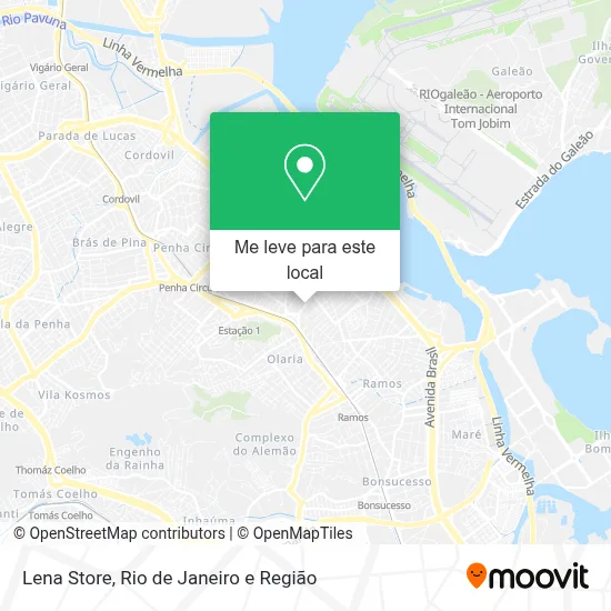Lena Store mapa