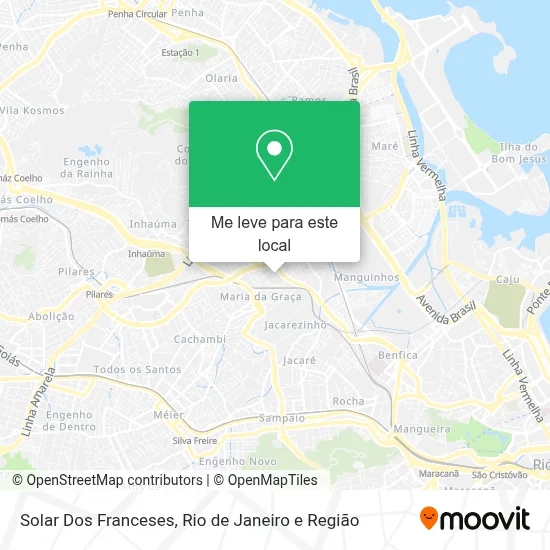 Solar Dos Franceses mapa