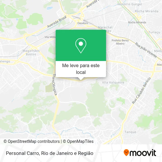 Personal Carro mapa