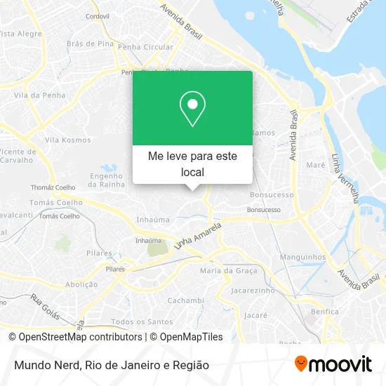 Mundo Nerd mapa