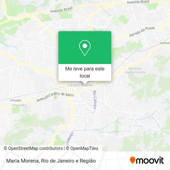 Maria Morena mapa