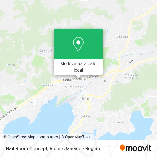 Nail Room Concept mapa