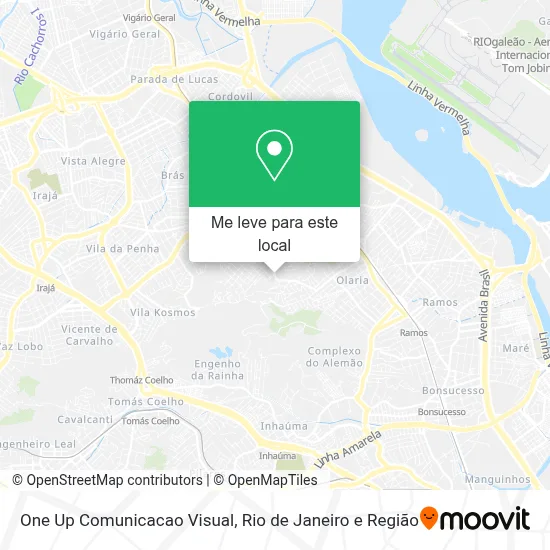 One Up Comunicacao Visual mapa