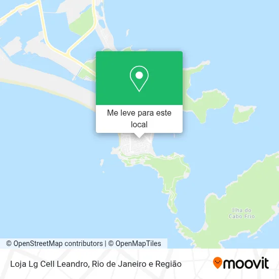 Loja Lg Cell Leandro mapa
