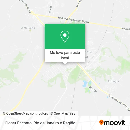 Closet Encanto mapa
