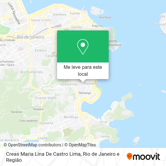 Creas Maria Lina De Castro Lima mapa