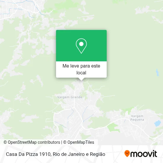 Casa Da Pizza 1910 mapa