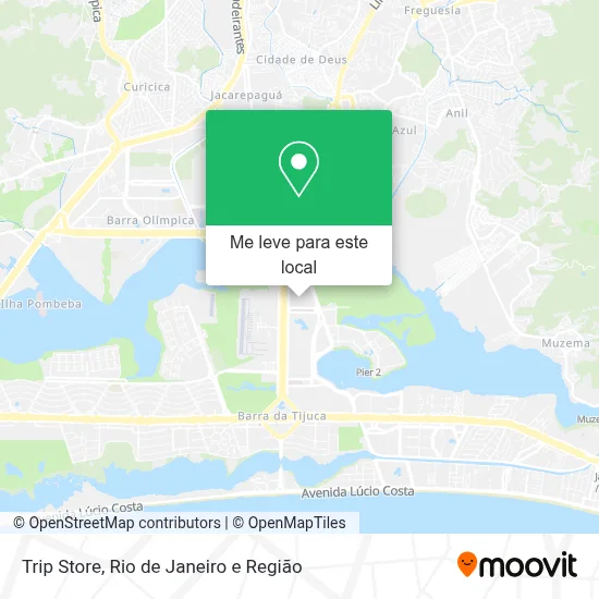 Trip Store mapa