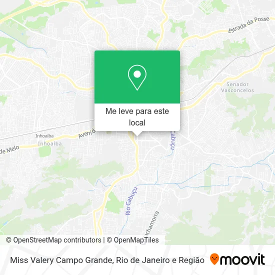 Miss Valery Campo Grande mapa