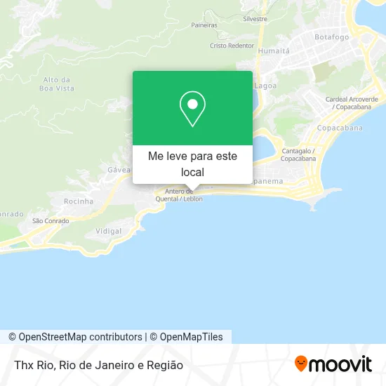 Thx Rio mapa
