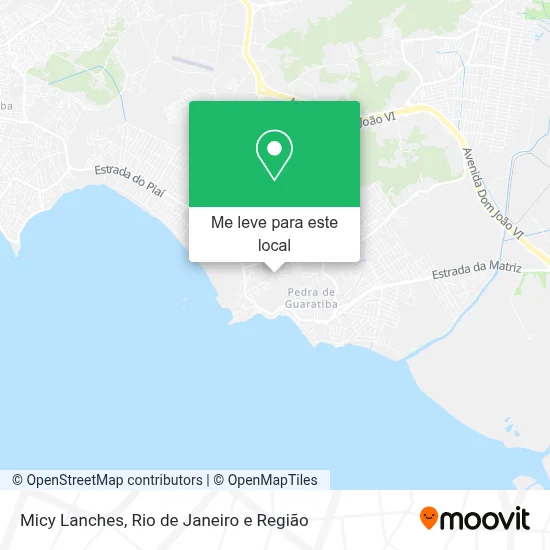 Micy Lanches mapa