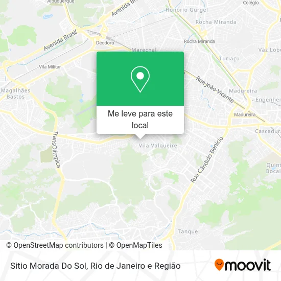 Sitio Morada Do Sol mapa
