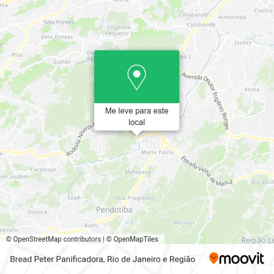 Bread Peter Panificadora mapa