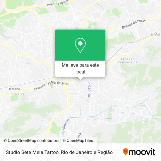 Studio Sete Meia Tattoo mapa