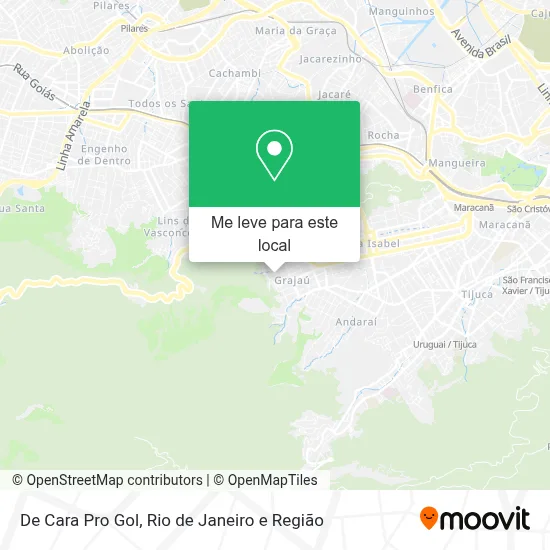 De Cara Pro Gol mapa