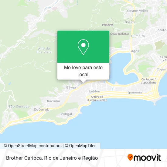 Brother Carioca mapa