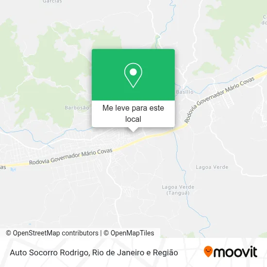 Auto Socorro Rodrigo mapa