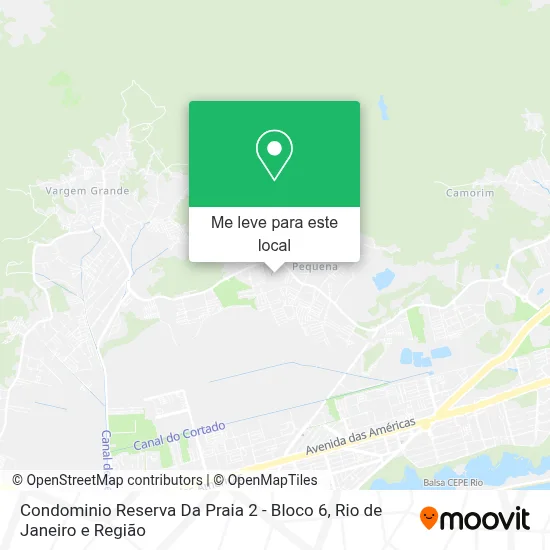 Condominio Reserva Da Praia 2 - Bloco 6 mapa