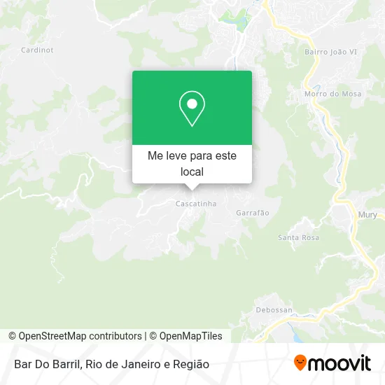 Bar Do Barril mapa