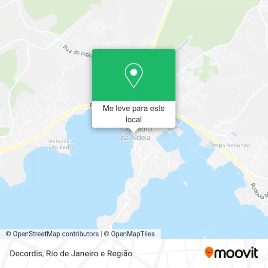 Decordis mapa